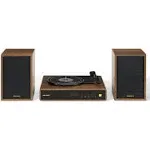 Crosley Alto Record Player with Speakers - Walnut