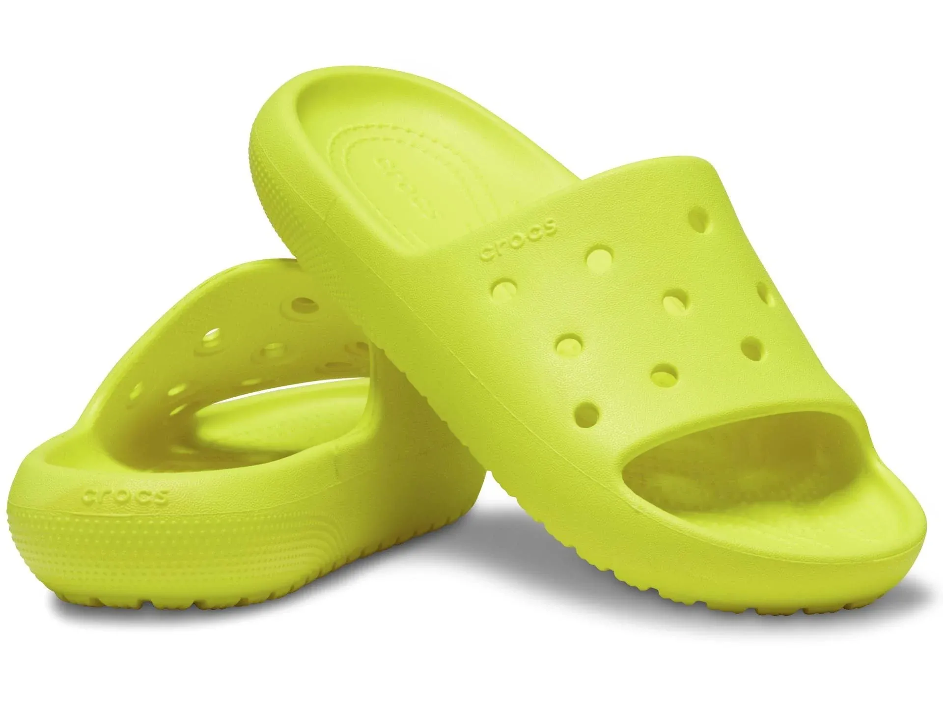 Crocs Kids' Classic Slide, Yellow, C12