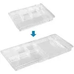 Oubonun Expandable Drawer Organizer 11.1” to 19.2” Width, Shallow Cosmetic Organ