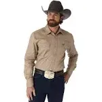 Wrangler Cowboy Cut Tan Rigid - Mens Shirt - Ms70319