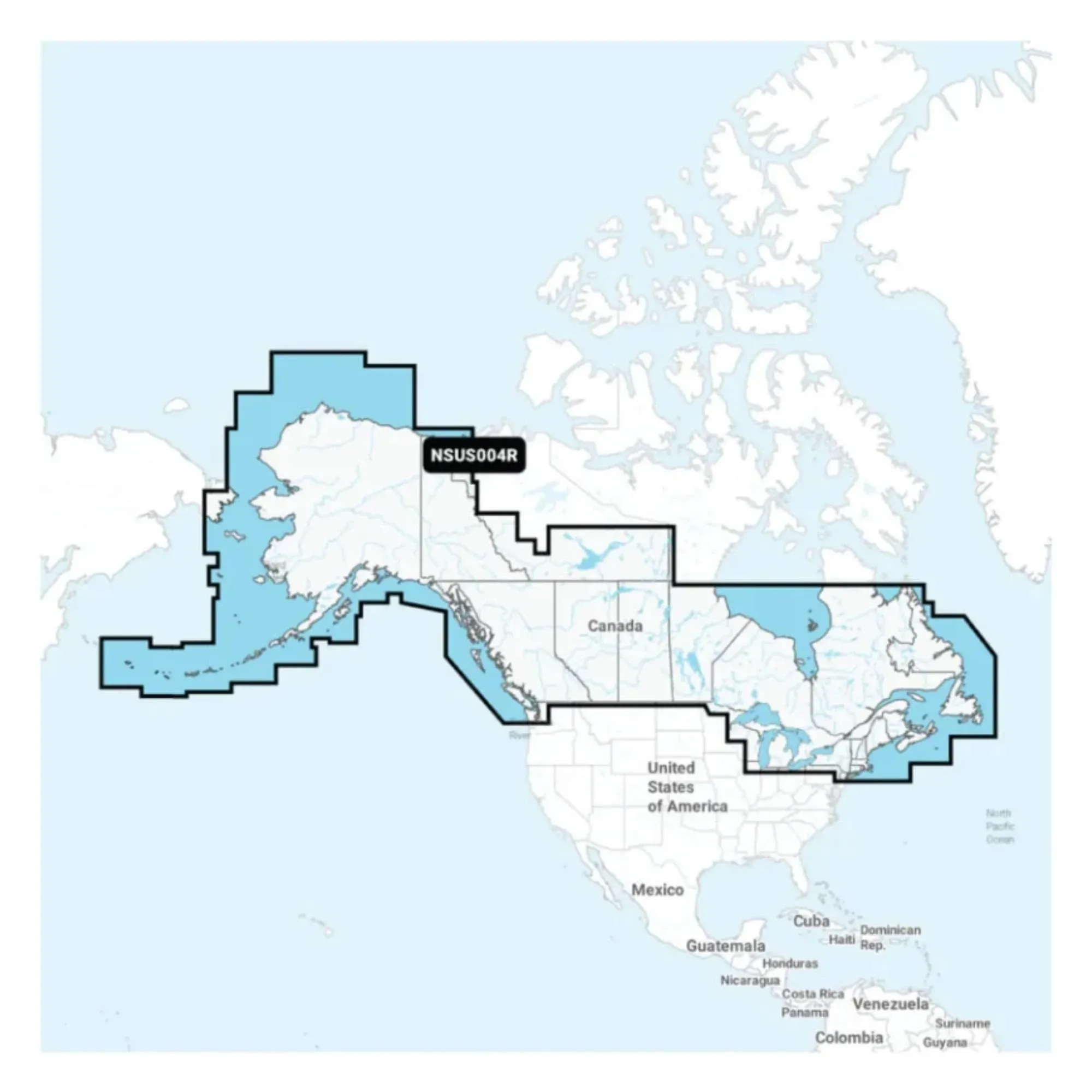 Garmin NSUS001L Navionics+ U.S. & Coastal Canada microSD