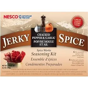 Nesco Cracked Pepper & Garlic Jerky Seasoning