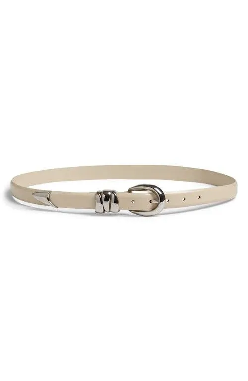 Madewell Women's Chunky Metal Leather Belt