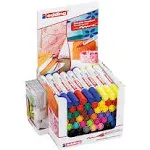 Edding 4500 Textile Markers - Assorted Colours (Pack of 5)