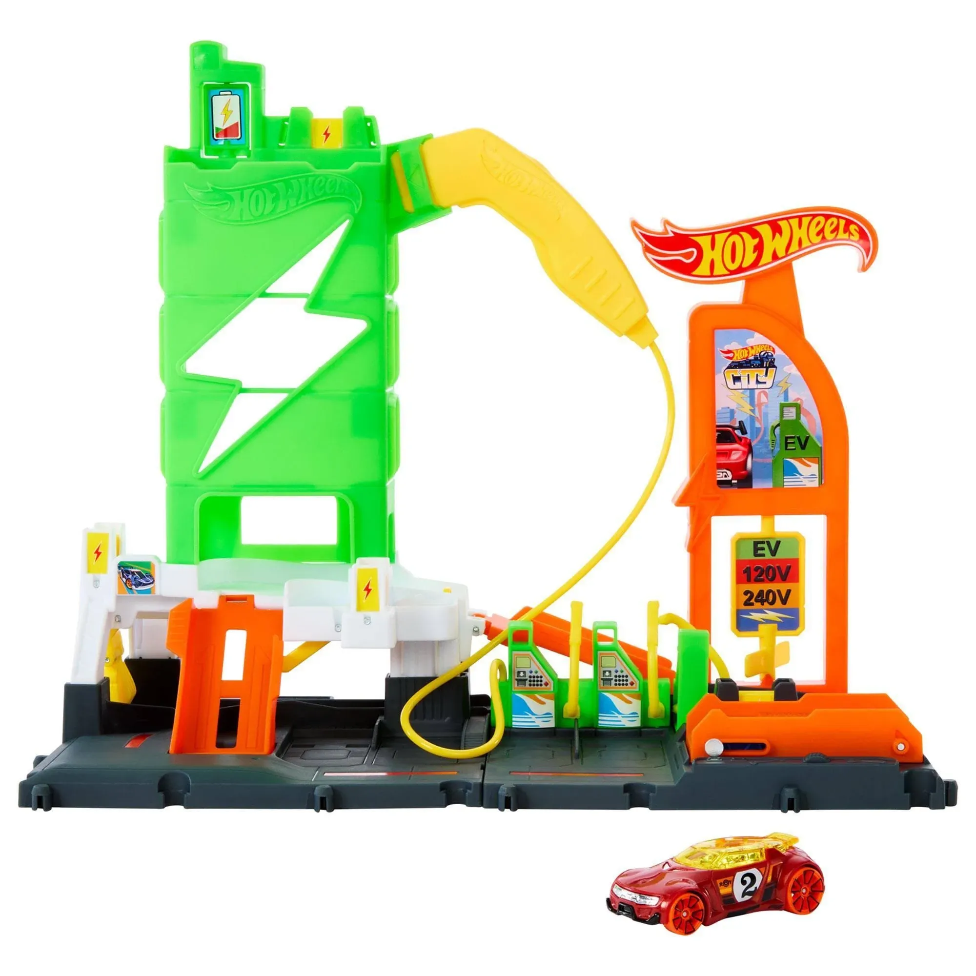 Hot Wheels City Super Recharge Fuel Station