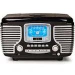 Crosley - Corsair Radio CD Player - Black