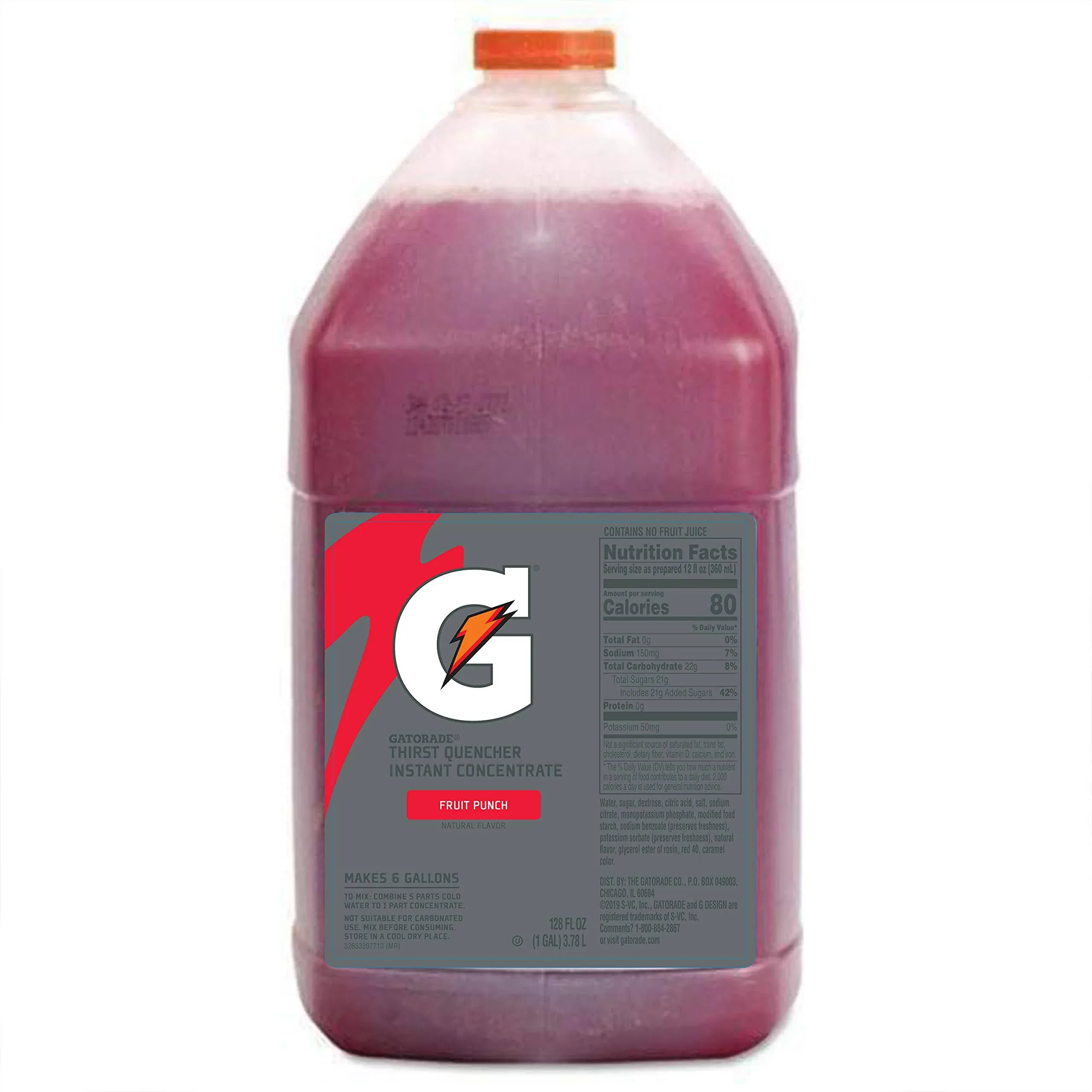 Gatorade&amp;reg; Concentrate - 1 Gallon, Fruit Punch