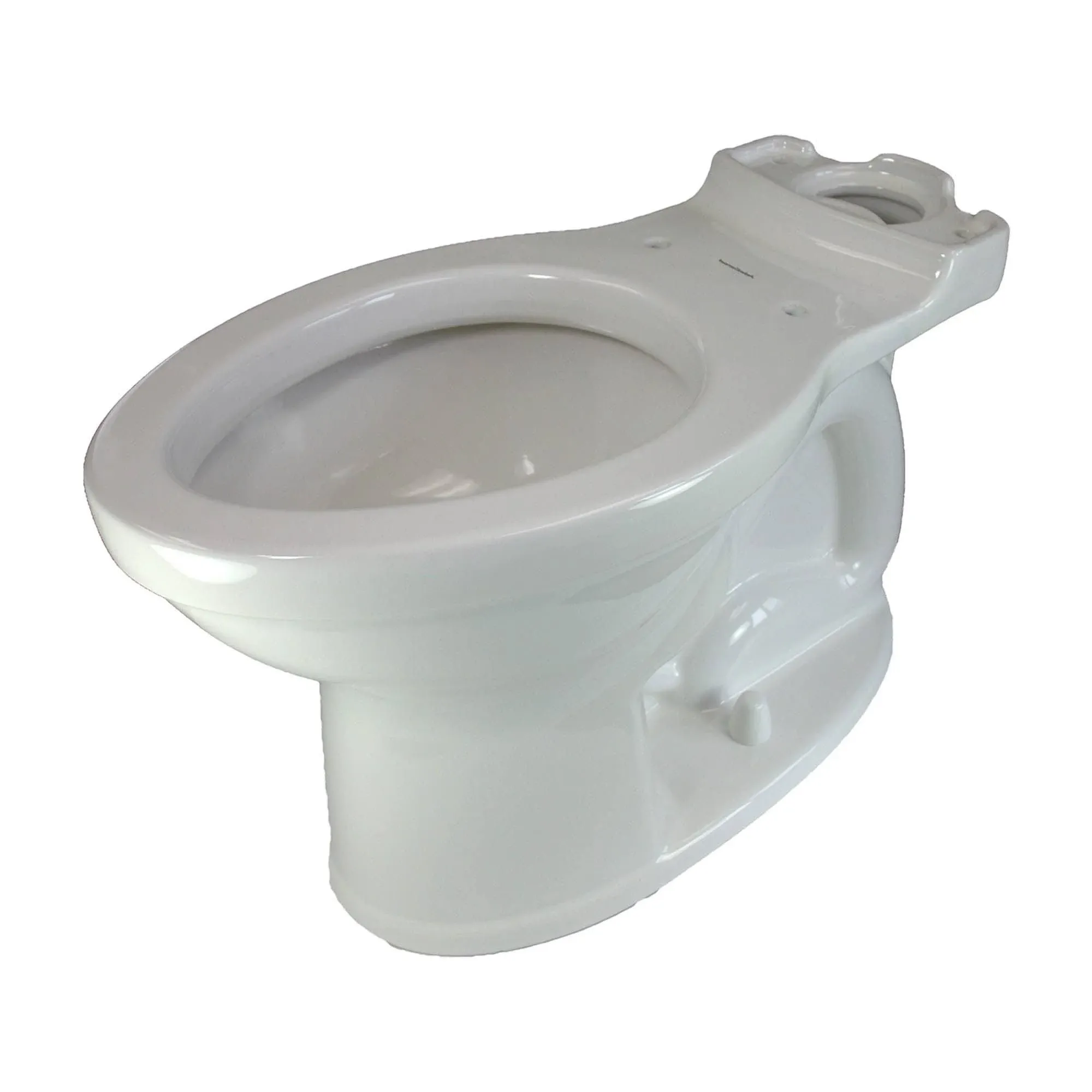 American Standard Champion Pro White Elongated Chair Height Toilet Bowl 12-in Rough-In