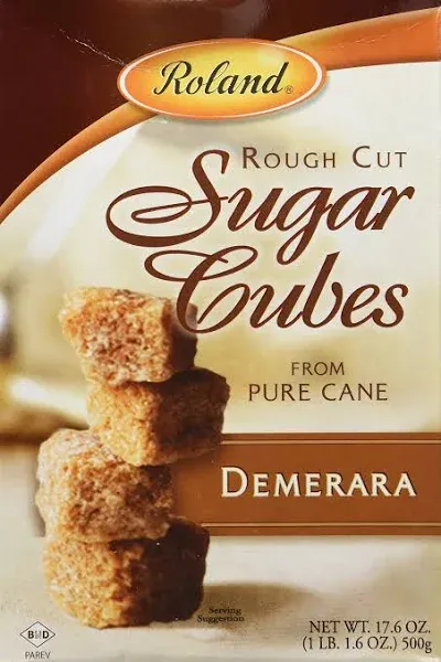 Foods Demerara Rough Cut Brown Sugar Cubes Sugar in the Raw 35.2 Oz