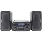 Magnavox MM435 Black 3PC CD Shelf Stereo System Am FM Radio