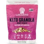 Lakanto Granola, Keto, Cinnamon Almond Crunch - 11 oz