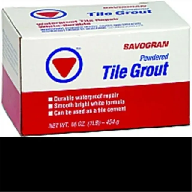 Savogran 12841 Powder Tile Grout, White, 1 lb