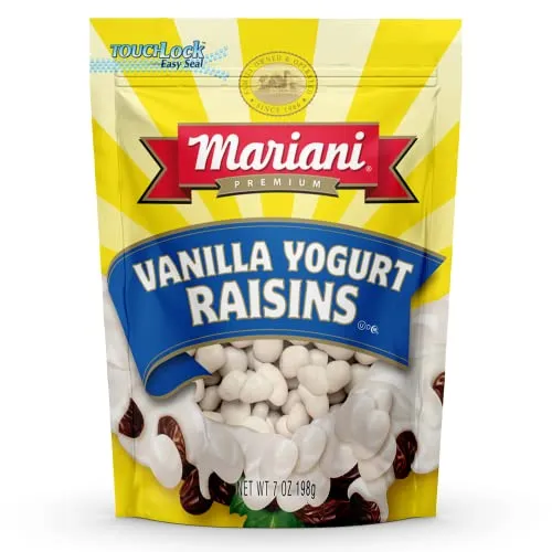 Mariani Premium Raisins, Vanilla Yogurt - 7 oz