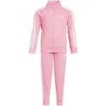 Adidas® 2-Piece Printed Tricot Tracksuit Set in Fucshia, Size 6X