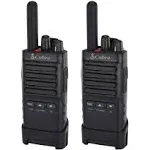 Cobra Pro Business 42-Mile Range FRS 2-Way Radios with Surveillance Headset PX652