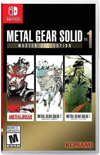 Metal Gear Solid: Master Collection Vo1. 1 - Nintendo Switch - New Sealed US Ver