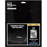 Avery PermaTrack Metallic Silver Asset Tag Labels