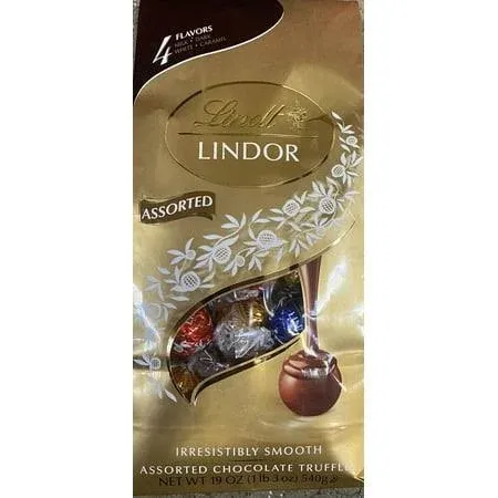 Lindt Lindor Assorted Chocolate Truffles - 19 oz