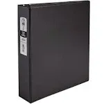 Avery Economy Binder with Round Rings, 2" Capacity, Black 03501