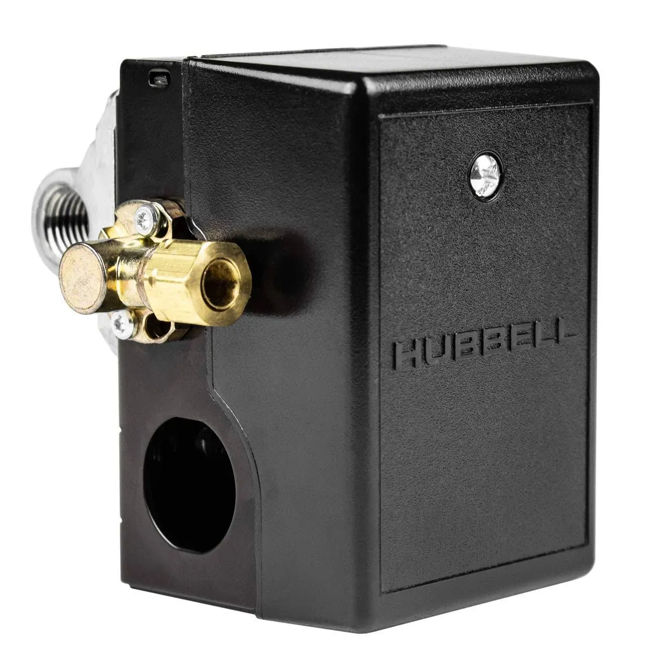 Pressure Switch for Air Compressor Made by Furnas / Hubbell 69JF9LY2C 140-175 Four Port w/ Unloader & On/Off Lever