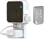 256GB USB Flash Drive and Outlet Wall Mount for Blink Sync Module 2, Save Spa...