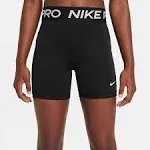 Nike Older Kids Pro 3in Shorts in Black/White | XS