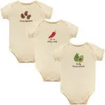 Touched by Nature Organic Cotton Bodysuits Guacamole / 9-12 Months