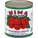 Nina Tomatoes, Italian, Peeled - 106 oz