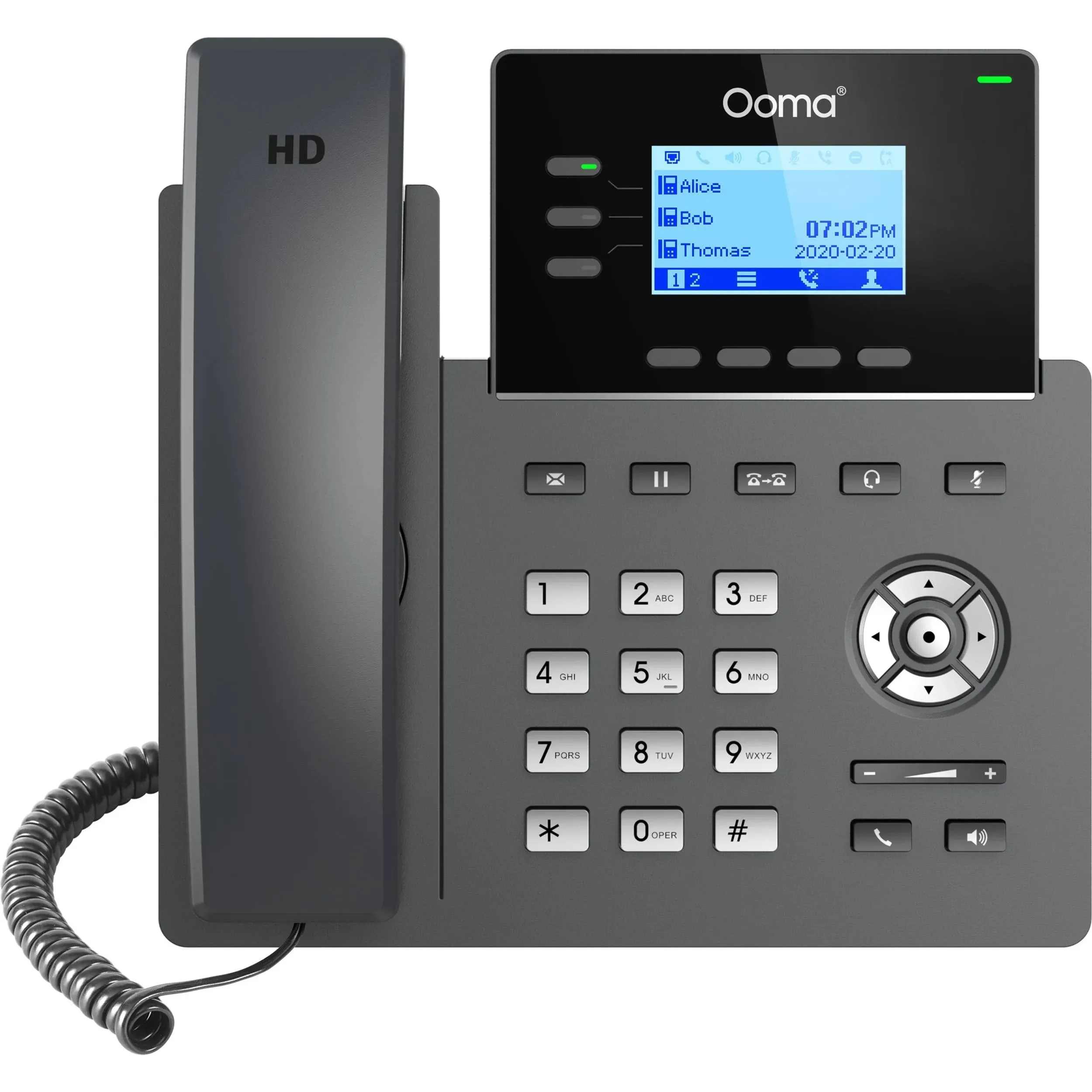 Ooma 2603 3-Line IP Desk Phone