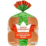 King's Hawaiian Sweet Hamburger Buns - 8 count