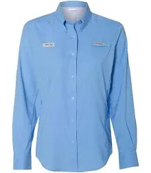 Columbia PFG Tamiami II Long-Sleeve Shirt for Ladies - Sun Glow - 1X