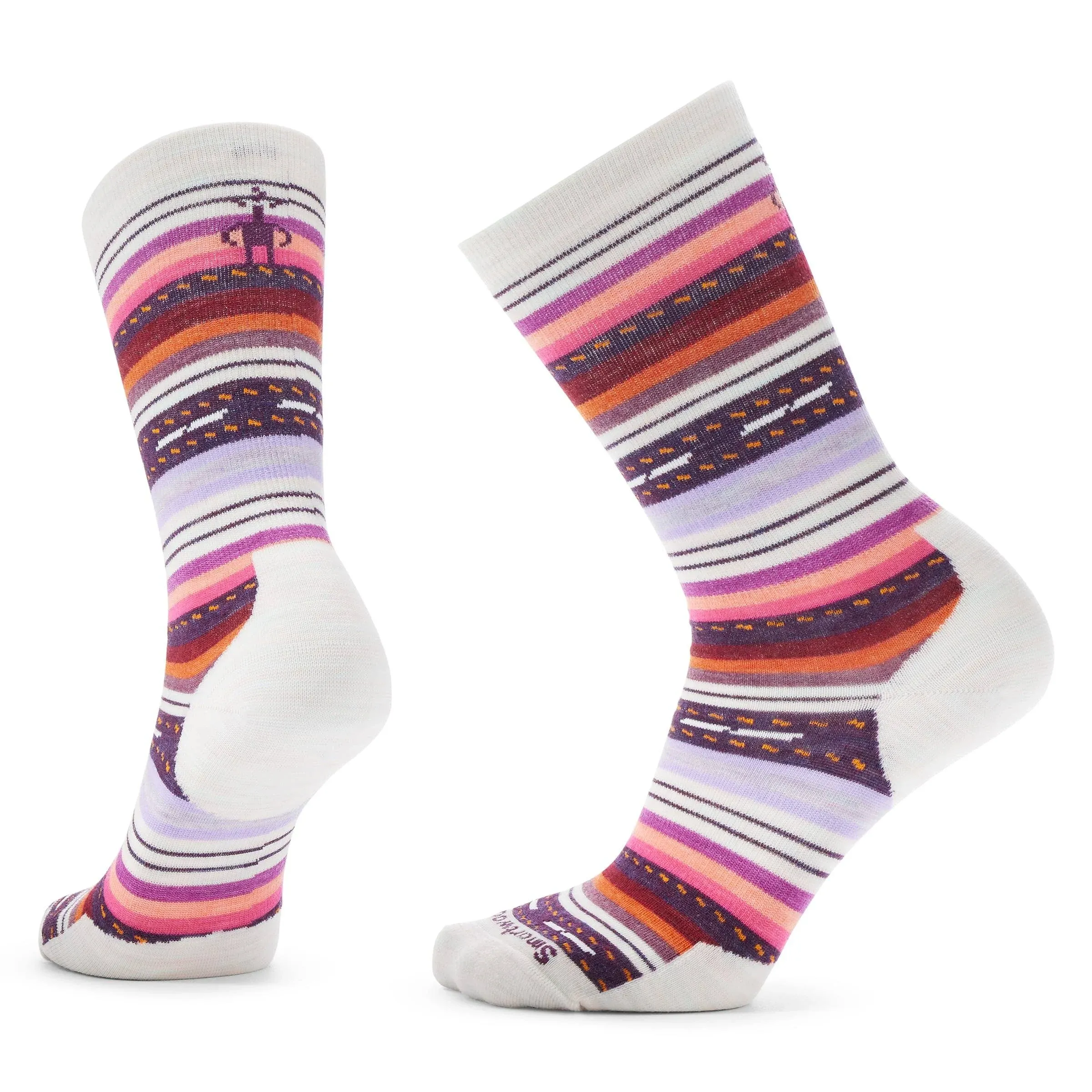 Smartwool Everyday Margarita Crew Socks Moonbeam / L