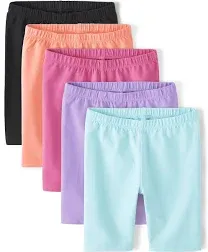 The Children's Place Girls' Solid Bike Shorts