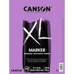 Canson XL Marker Pad 100 Sheets 9" x 12"