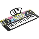 M SANMERSEN Piano Keyboard for Kids, Piano for Kids Music Keyboards 37 Keys Electronic Pianos with Music Book Bracket Musical