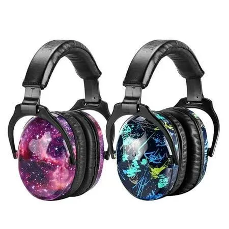 Zohan Kids Ear Protection 2 Pack, Kids Noise Canceling Headphone for Concerts, Monster Truck, Fireworks