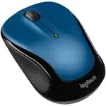 Logitech Mouse - Wireless - Blue