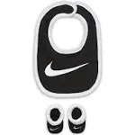 Nike Baby (0-6M) Bib and Booties Box Set