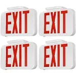 LED Exit Sign, Double Face and Battery Included Emergency Exit Lights