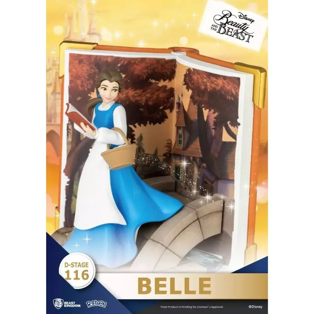 Disney Book Series D-Stage PVC Diorama Belle 13 Cm