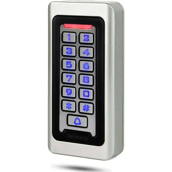 Retekess T-AC03 Security Access Control Keypad,RFID Keypad,Door Access Control,Stand-Alone Keypad,2000 Users,Wiegand 26-bit,Supp