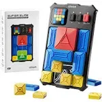 Giiker Super Slide Brain Games, 500+ Levelled Up Challenges Brain Teaser Puzzles, Interactive Fidget Toys Handheld Games Console