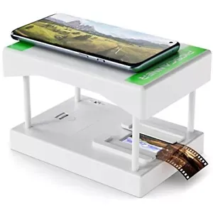 Mobile Film and Slide Scanner, Film to JPEG，Converts 35mm Slides &amp; Negatives ...