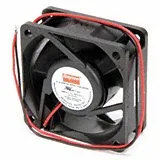 2-3/8" Square Axial Fan, 12VDC Dayton 6KD67