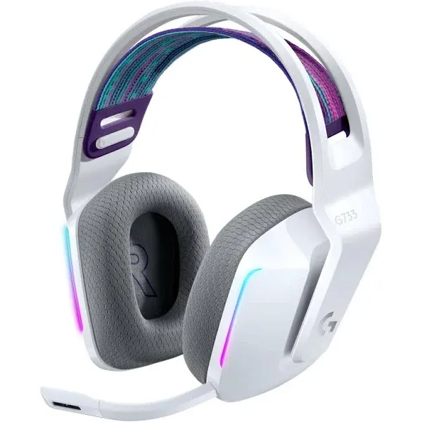 Logitech G733 Lightspeed RGB Wireless Gaming Headset White