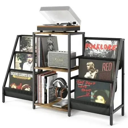 Tewinko Record Player Stand