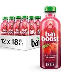 Bai Boost Watamu Strawberry Watermelon Antioxidant Infused Beverage