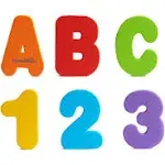 Munchkin Letters and Numbers Bath Toys - 36 count