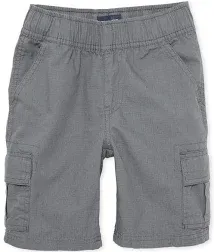 The Children&#039;s Place Boys Kids Shorts Size 4 Khaki Cargo Elastic Waist NEW NWT