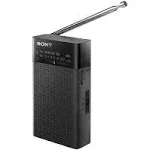 Sony ICF-P27 Portable Radio with Speaker and AM/FM Tuner